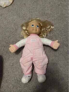 Vintage 1990 Hasbro Playskool MY Buddy KID SISTER Blonde Blue Eyes 20" Doll